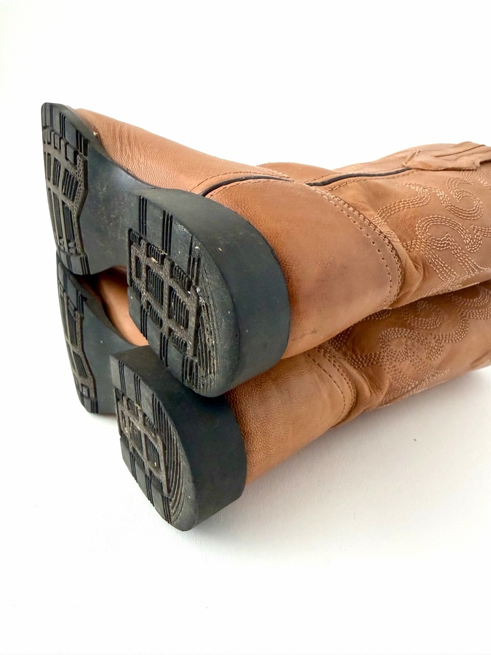 CODY JAMES | Boys Showdown Leather Western Cowboy Boots Tan Brown Size 3 D - Picture 14 of 14